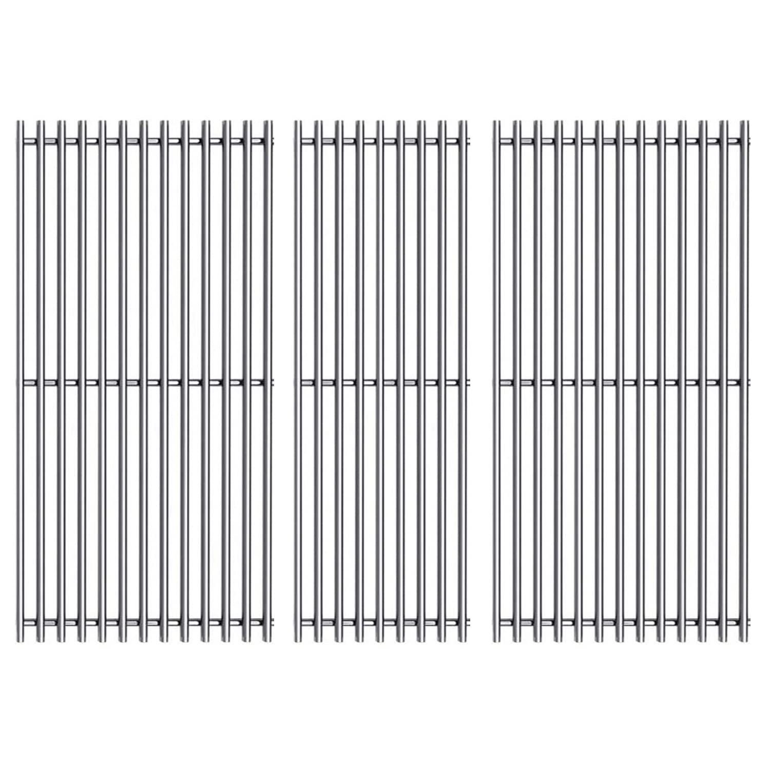 Cmanzhi S6G552 (3-Pack) 19.2” SUS304 Stainless Steel Cooking Grates for Weber Summit 600 Series, Summit E-640, S-640, E-650, S-650, E-660, S-660, E-670, S-670 Gas Grills (2007-present)