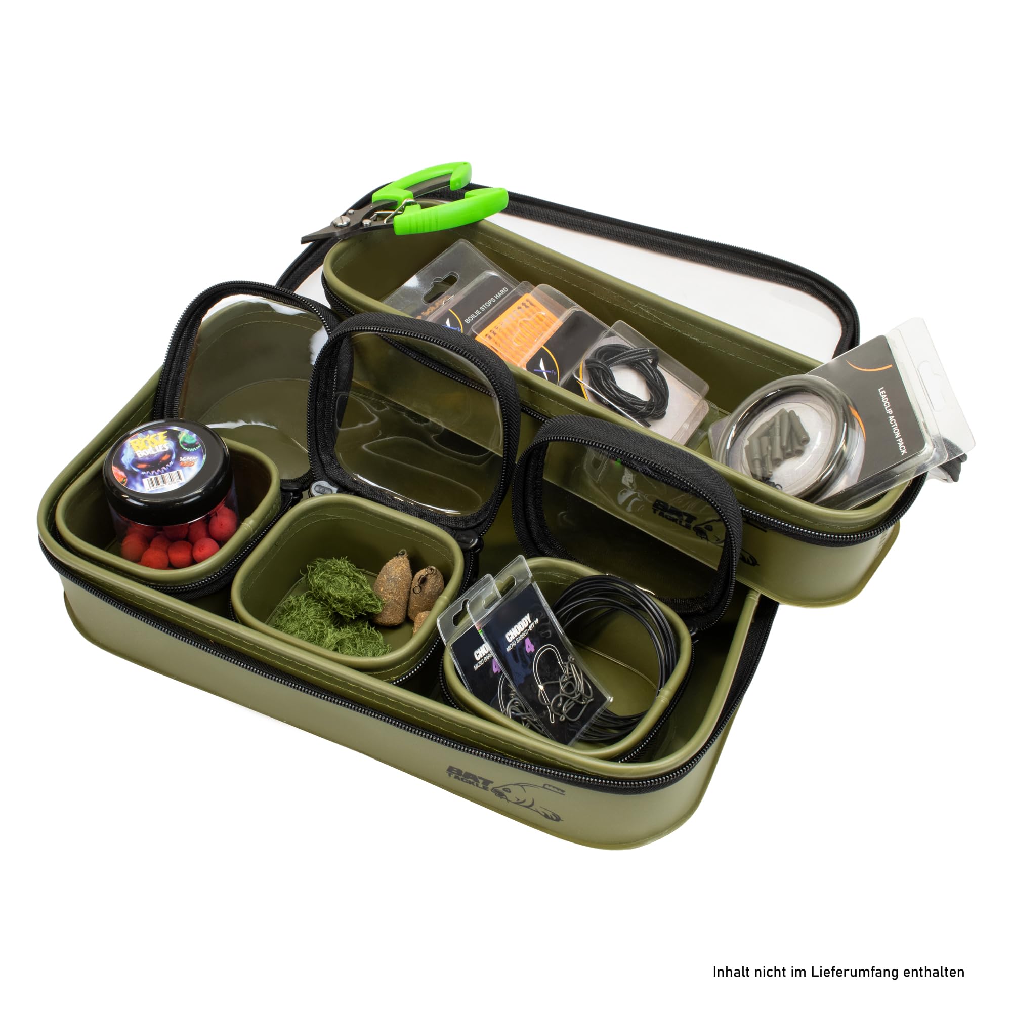 Carp Container - wasserdichte Tackle-Tasche für Angler (Carp Container Bag Sytem 39,0x25,50x8,0cm)
