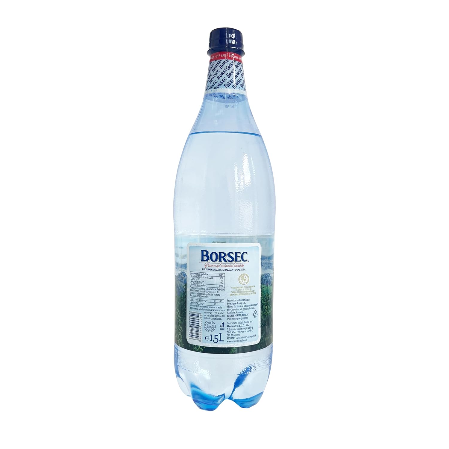 Borsec Mineral Water, 50.7 Fl Oz (Pack of 6)