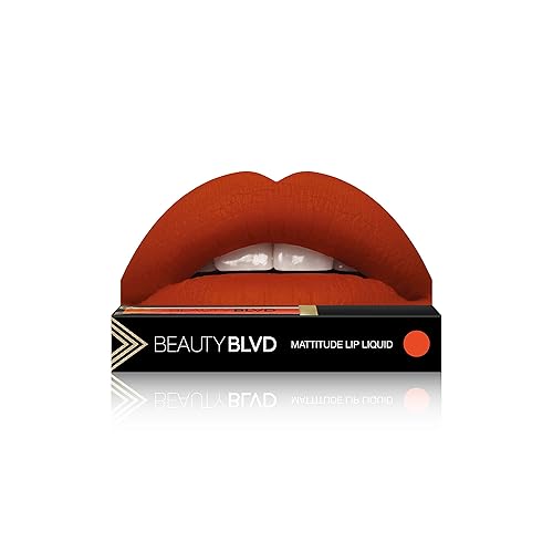 Vista 7 de BEAUTYBLVD Mattitude Lip Liquid Líquido labial mate Impermeable y a prueba de manchas Larga duración Libre de crueldad (sombrilla)