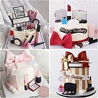 Vista 6 de ZiXiang Herramientas de maquillaje Moldes de silicona para lápiz labial, botella de perfume, molde para fondant, esmalte de uñas, moldes de brochas