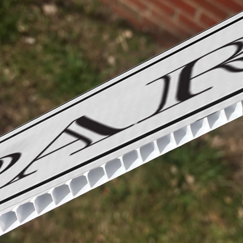 VictoryStore Graduation Party Yard Signs - 2-Pack Directional Arrow Signs - 23"x9" Double-Sided Printed Corrugated Plastic with Stakes - Graduation Decorations Outdoor - Easy Setup