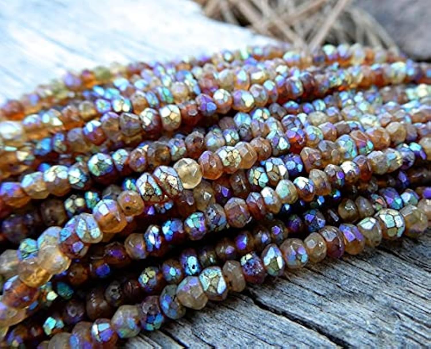 Garnet beads hessonite 3mm sans défaut pour réussir vos enfilages de précision