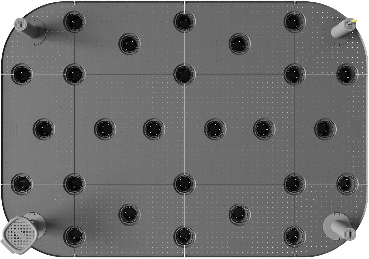 Vego garden Self Watering Wicking Floor for 17" Tall 6 in 1 Classic and Novel Beds by 3.5' x 5.0' Confuguration