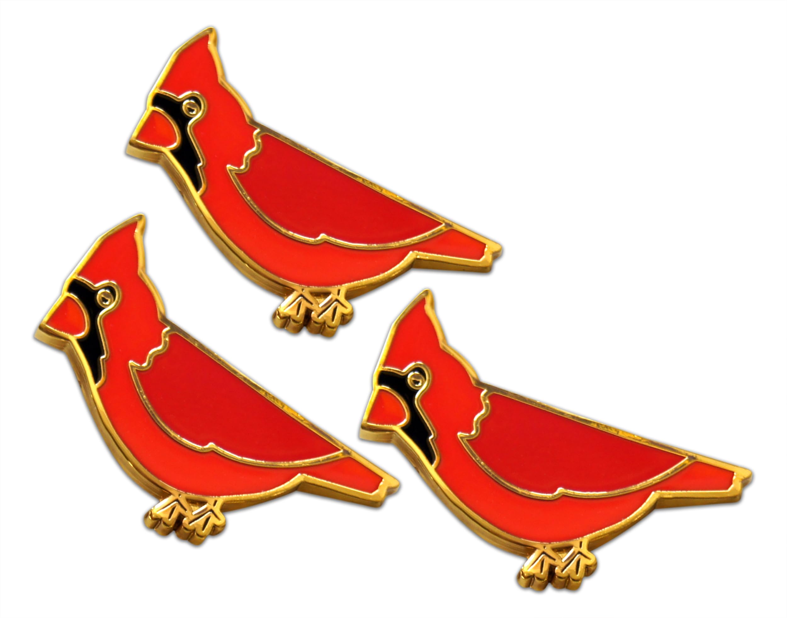 Novel Merk Bird – Flying Animal Lapel Pin, Hat Pin &amp; Tie Tack Set - with Clutch Back