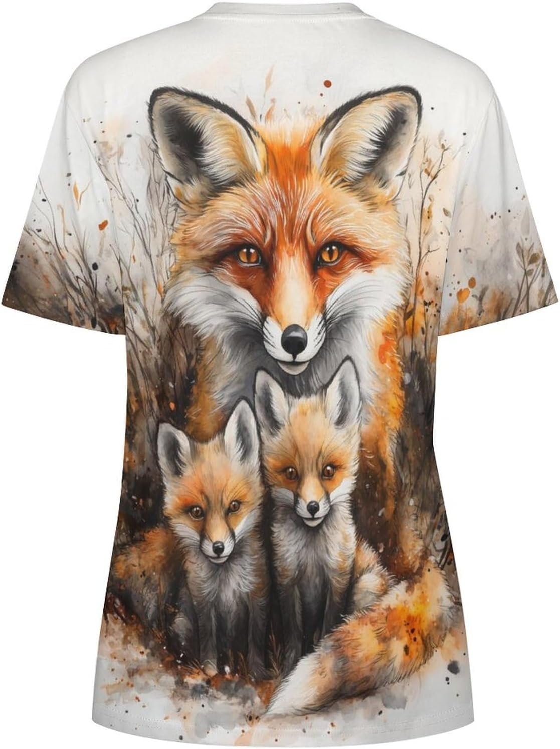 Mothers Day Shirt Animals Print Funny Casual Soft Comfy Short Sleeve Cotton Oversized Mama Daughter Matching Shirts - Image 4