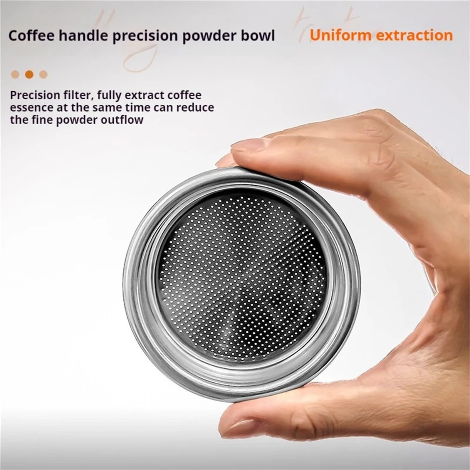 Cesta De Filtro De Café De 58MM, 15/18/20/22g, Repuesto De Acero Inoxidable For Portafiltro Sin Fondo, Herramientas De Espresso, Accesorios De Barista(22g 28mm basket)