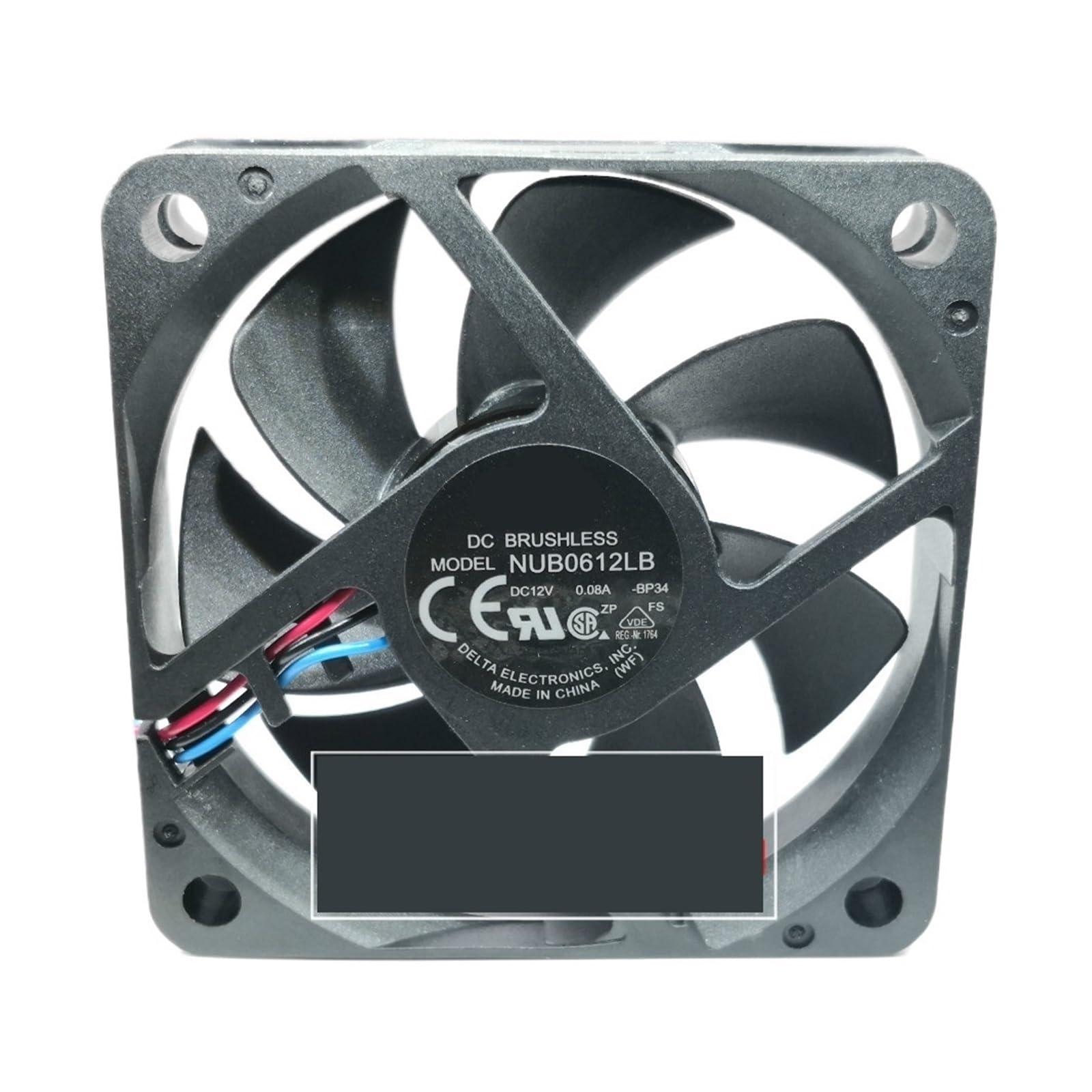 TYHUJKKL NUB0612LB 6015 12V 0.08A Silent Cooling Fan