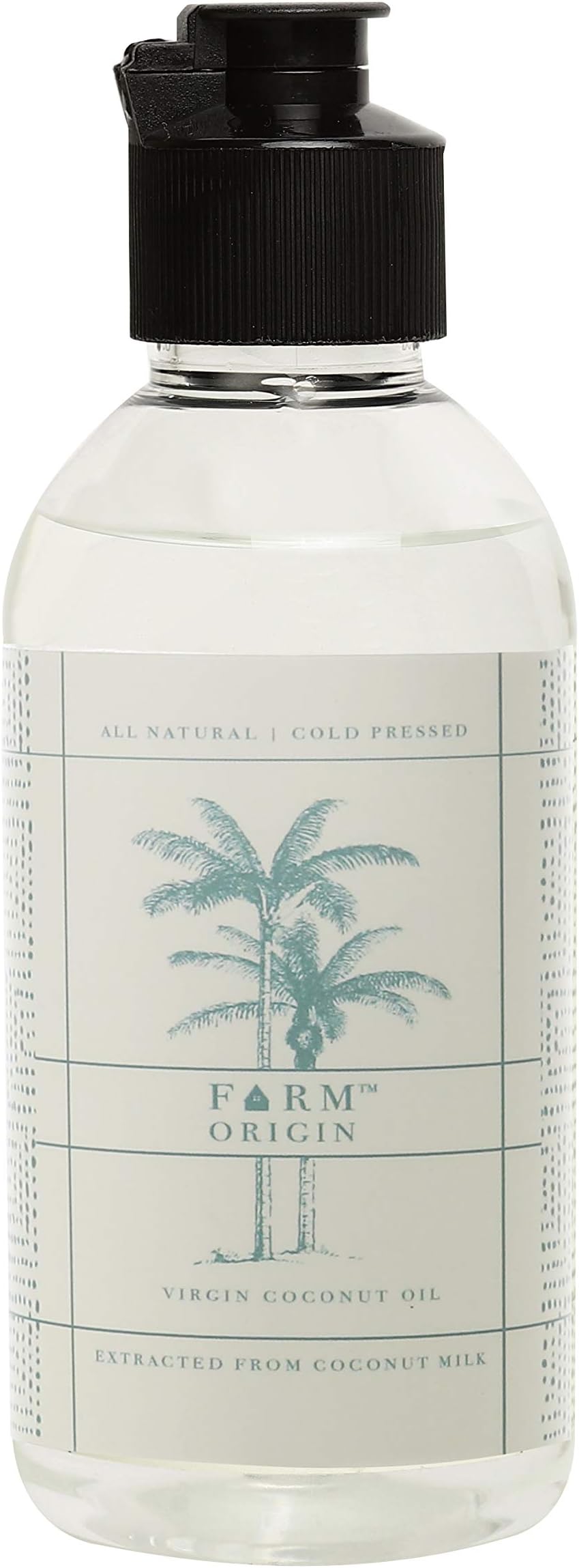 Farm Origin | Virgin Coconut Oil | Cold Pressed | Extracted from Coconut Milk (200 ML)