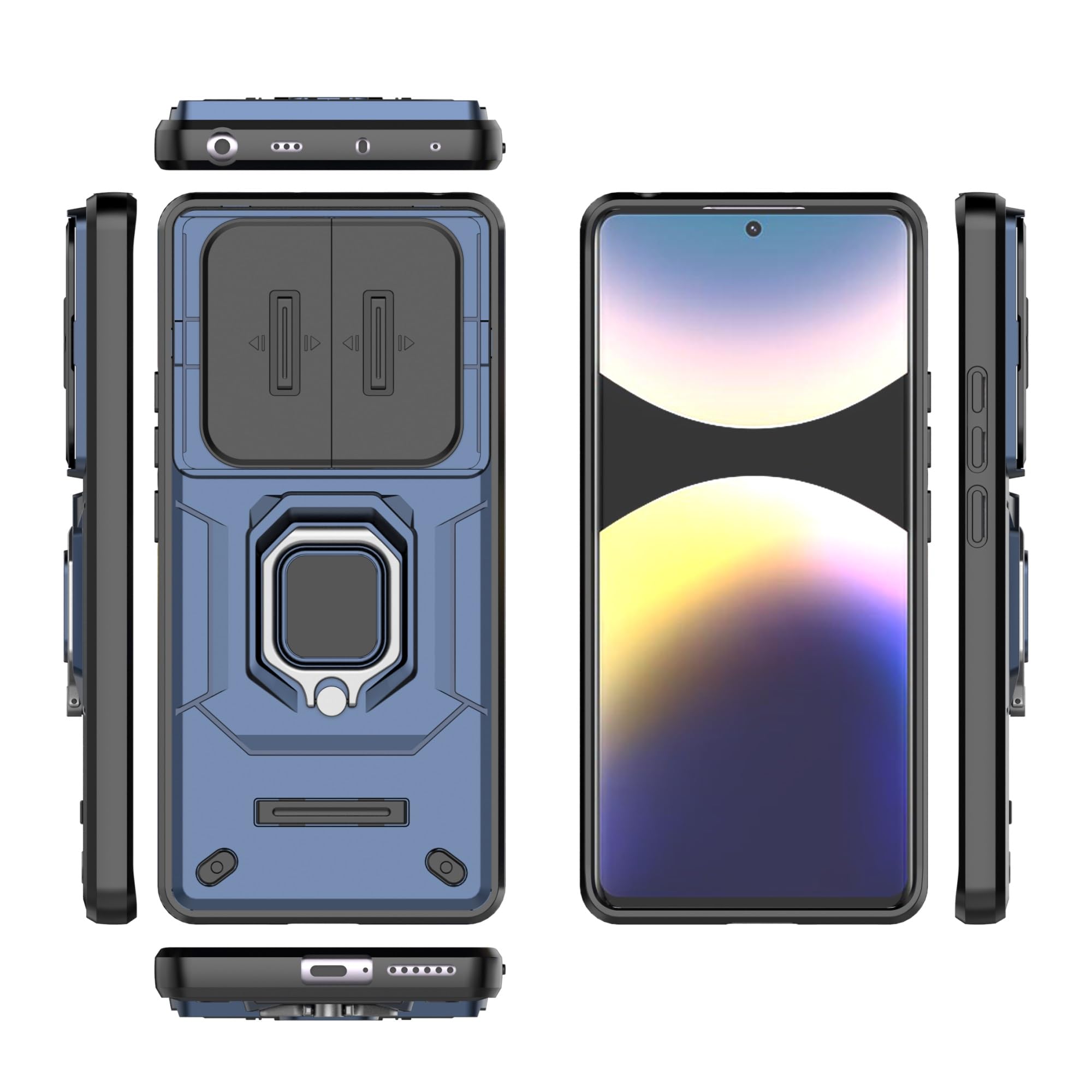 Protection militaire Xiaomi Redmi Note 14 4G pour utilisation extérieure - 8