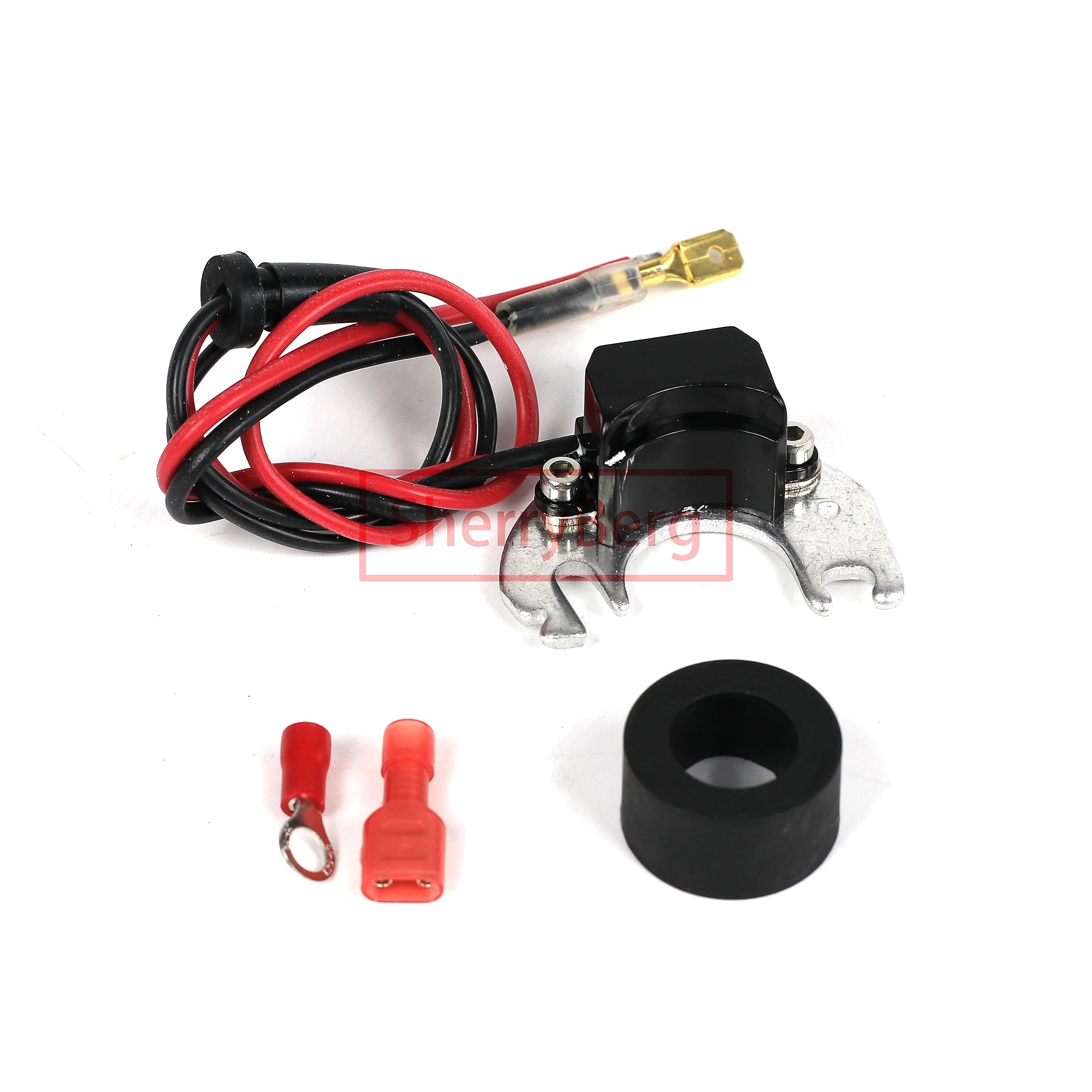 ArrGo Kit de Conversion d'allumage électronique d'allumeur 4 cylindres pour SJ410 1981-1991 Nippon Faire fonctionner Le Moteur de manière Plus Stable