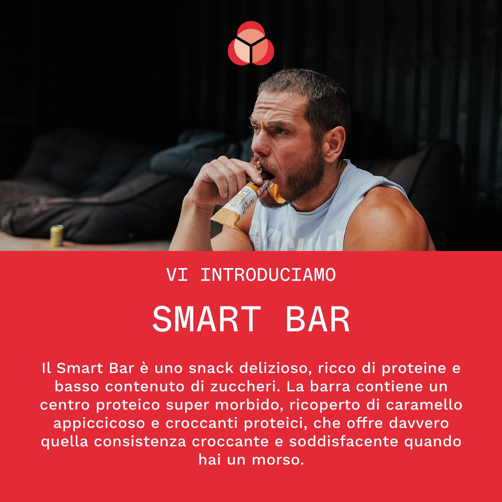 PhD Nutrition Smart Bar Barretta proteica 24x32g Cioccolato e burro d’arachidi - Protein Bar con 20g di proteine e poco zucchero, Adatta per una dieta macro