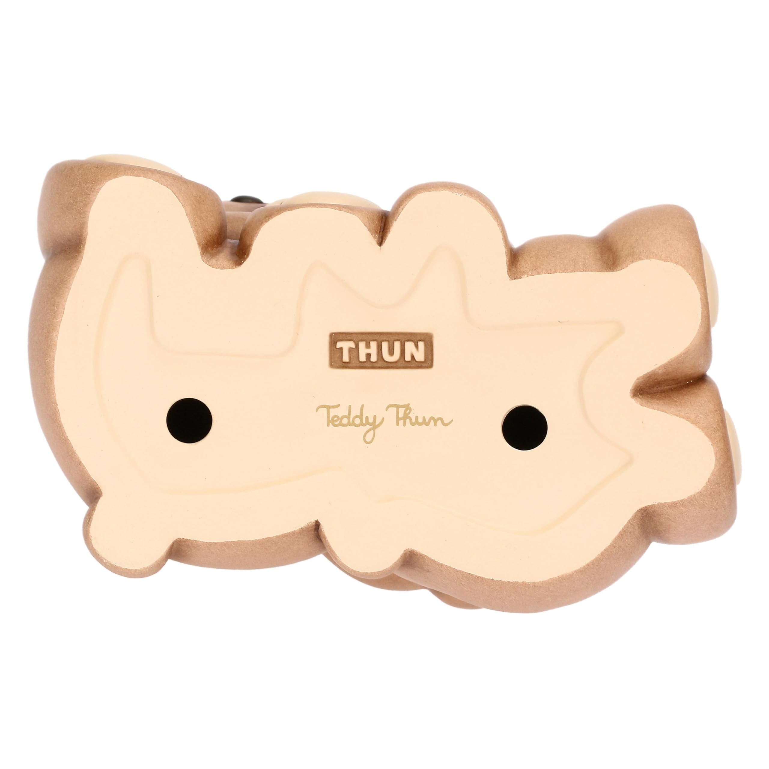 Coppia Teddy primavera in ceramica con fiore