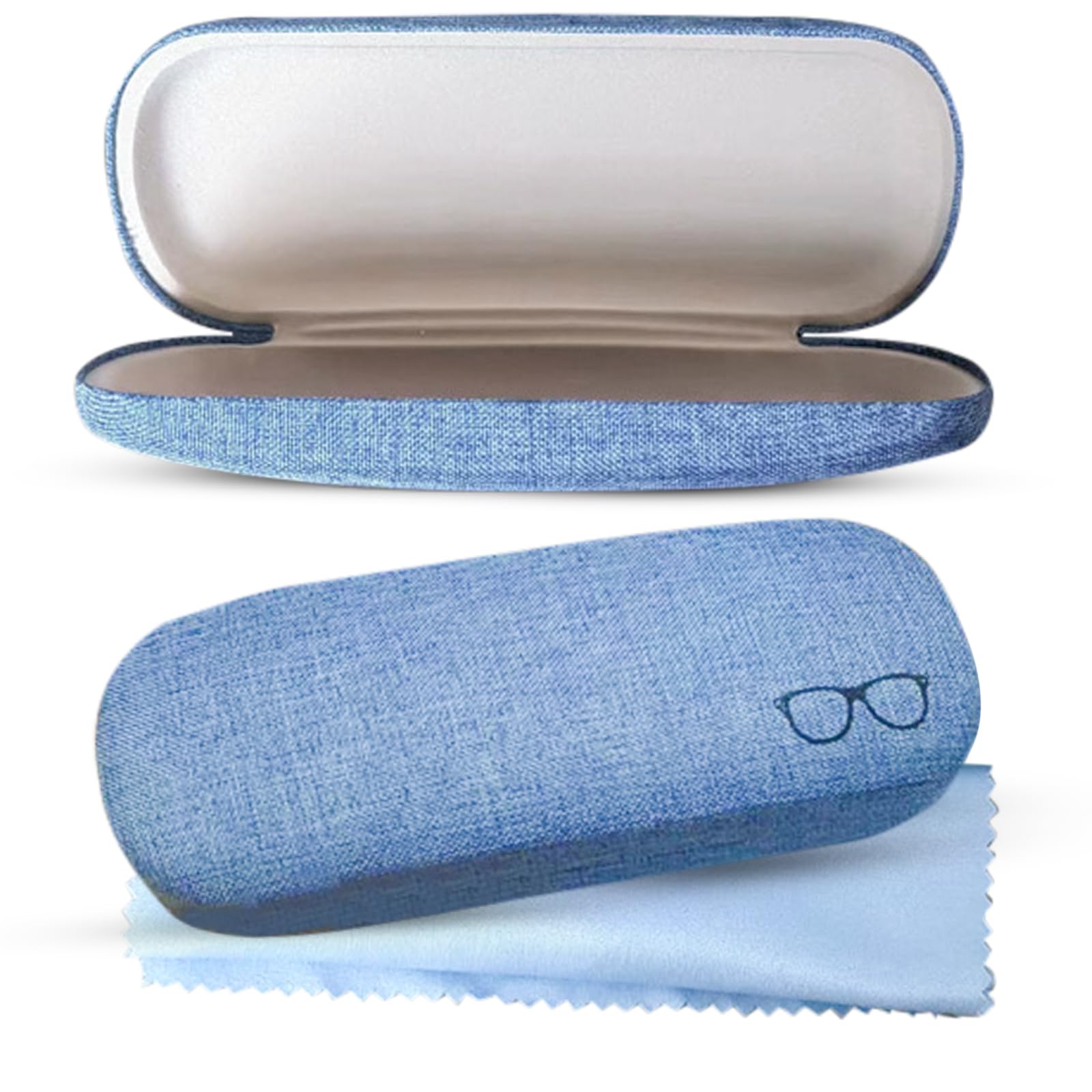 Glasses Case, Glasses Case Hard Shell, Glasses Case For Women, Glasses Cases For Men, Spectacles Case, Sunglasses Case, Hard Glasses Case, Glass Case, Large Cloth, Black Blue Green Grey Lilac Pink Red