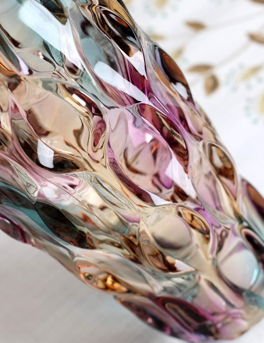 Magicpro Colorful Glass vase 11.8 inch