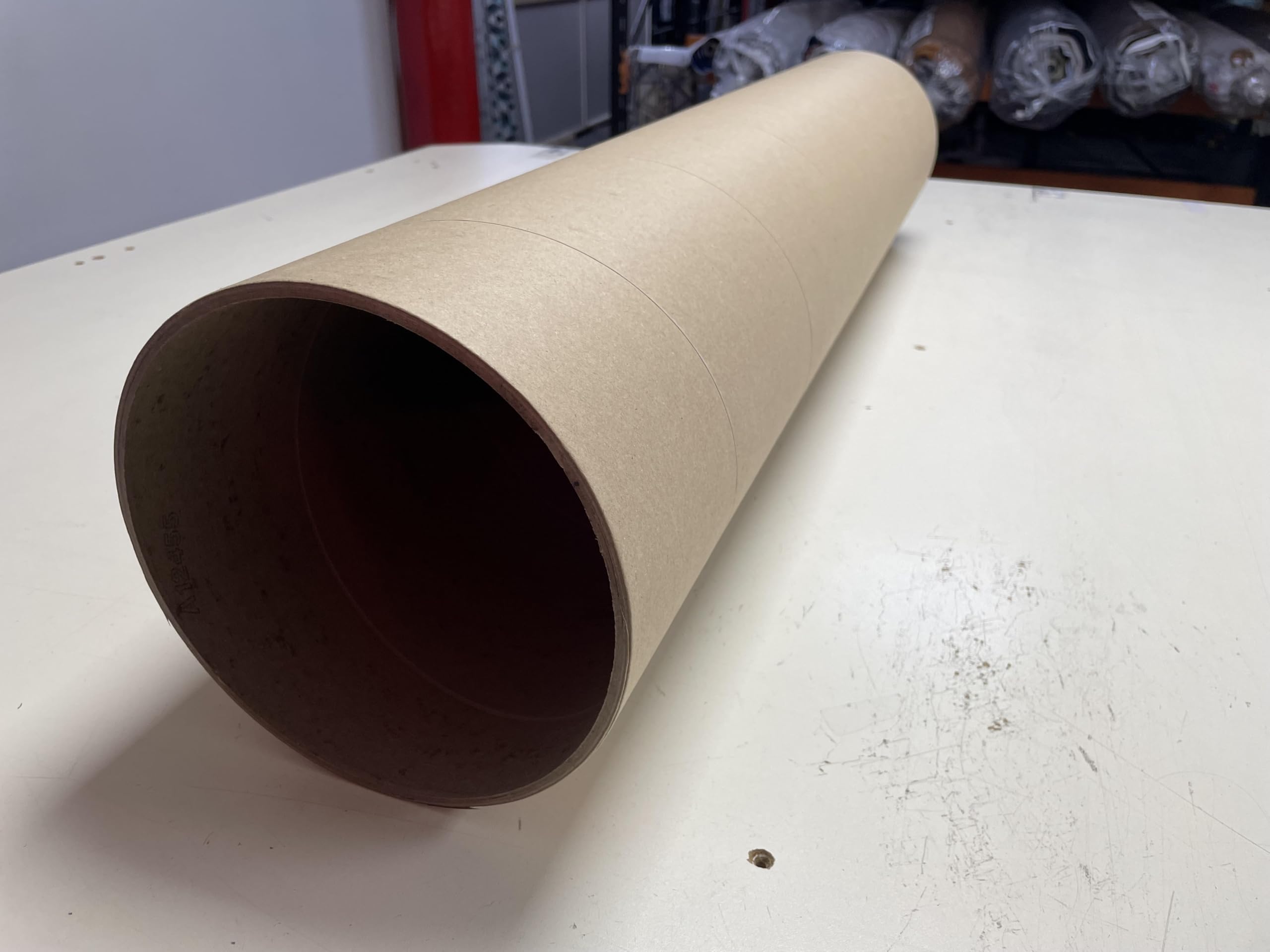 3 Strong Spiral Cardboard Tube Packing Storage Crafts Use - 68.5cm Long