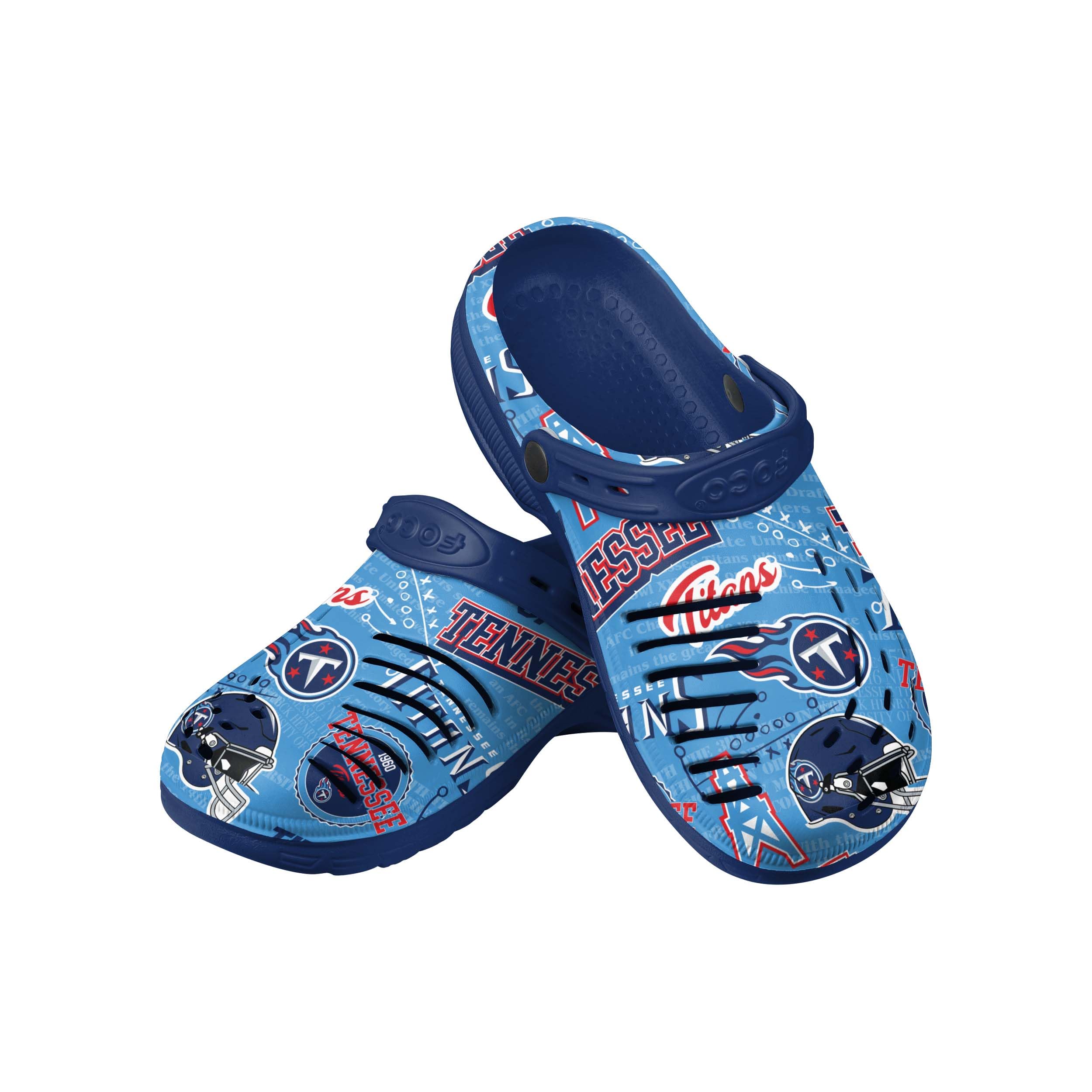 FOCO Arizona Cardinals NFL Mens Historic Print Clog with Strap