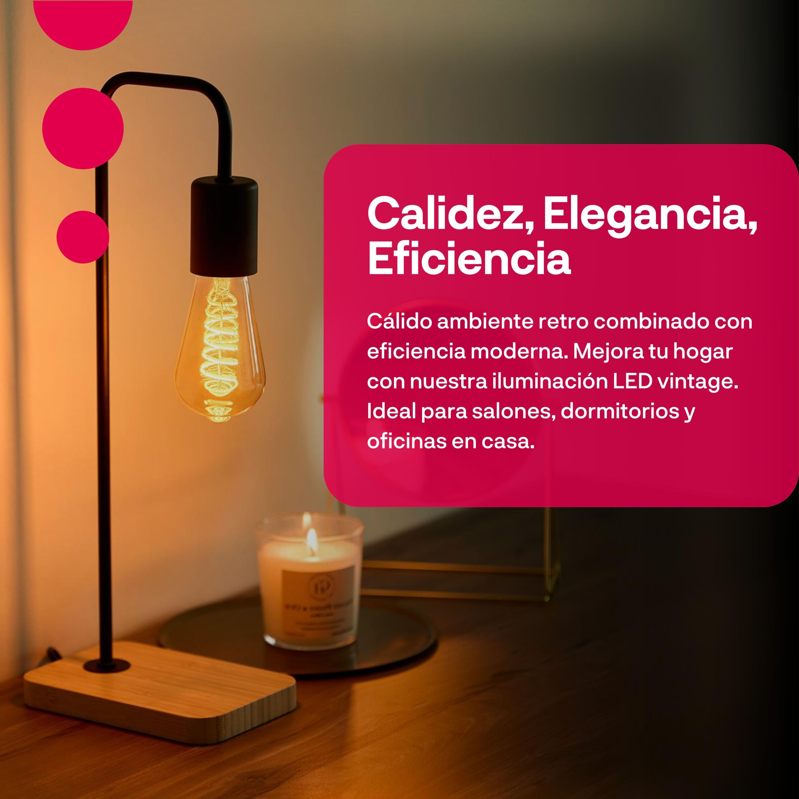 innr Bombilla Inteligente E27, Zigbee, Funciona con Hue* y Alexa (requiere puente), Edison Filament, Luz LED Blanca Cálida a Fría, Bombillas Regulables, Lampara, 620 Lúmenes - 2 piezas | Smart Home - Bombilla LED de filamento, 1800 K-6500 K, 620 lúmenes,