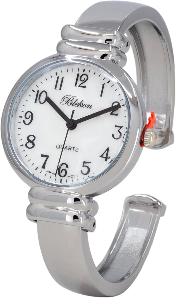 Women's Classic Easy Read Bangle Cuff Watch