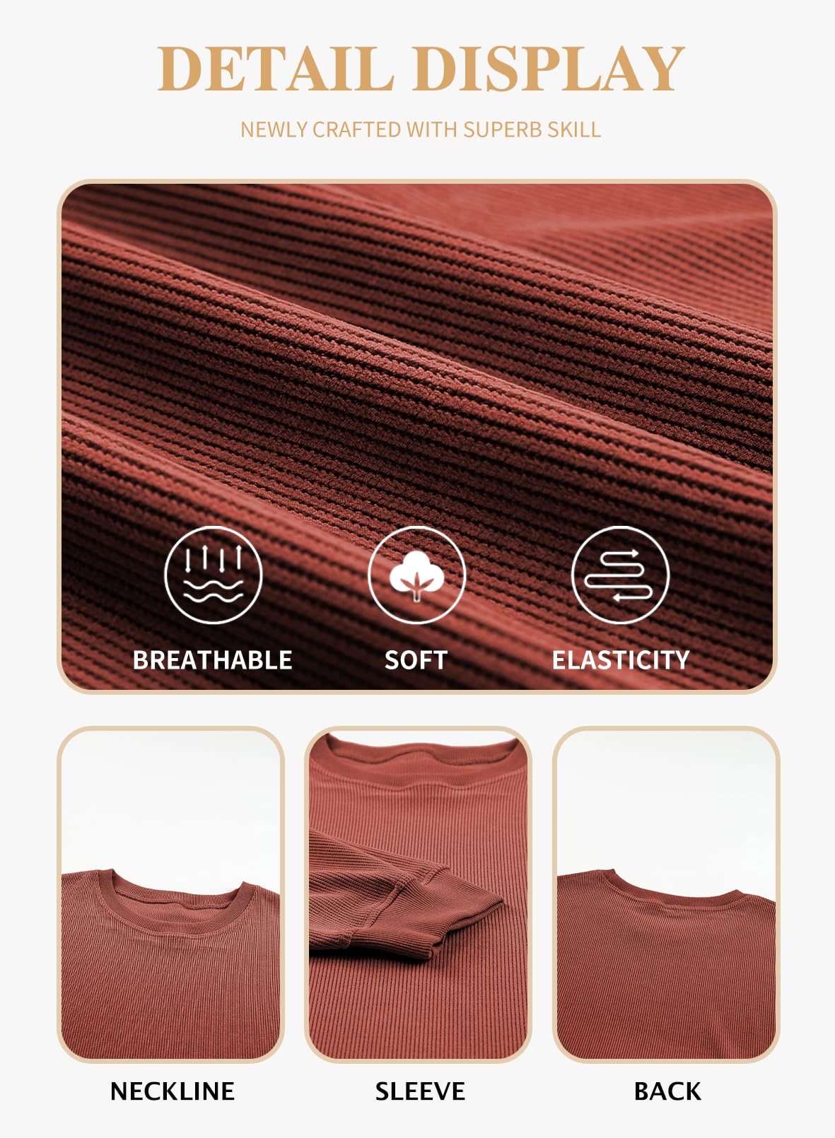 1XL Plus Size Sweatshirts Long Sleeve Crew Neck Casual Oversized Soft Pullover Tops Shirts(1X-5X)