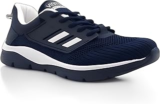 حذاء رجالي كاجوال، تصميم عصري، خفيف الوزن، مريح للقدمين ، مقاسات متعددة ، كحلي و ابيض