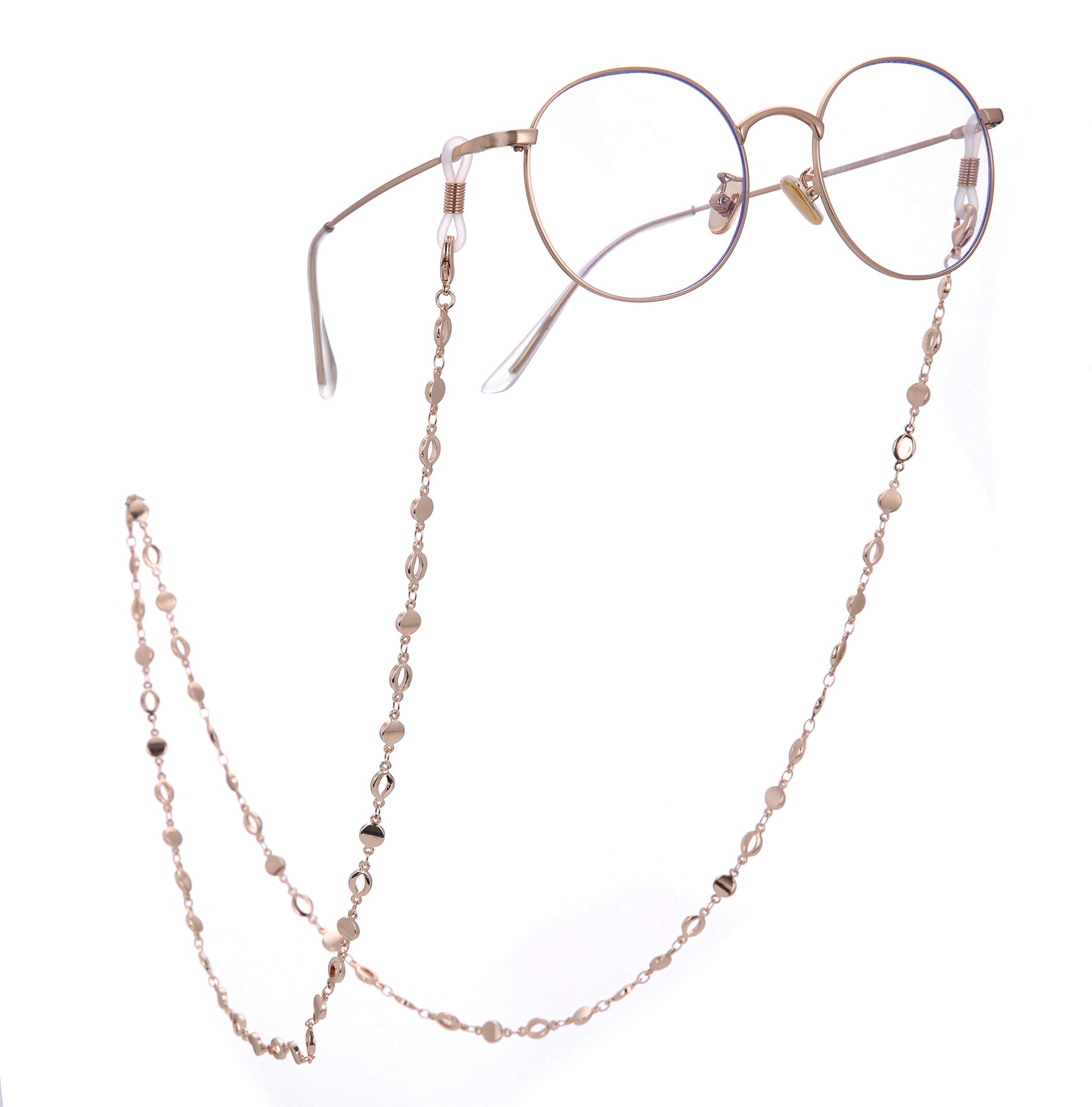 cooltimeLetter O Glasses Chain Holder Glasses Accessories for Men Women