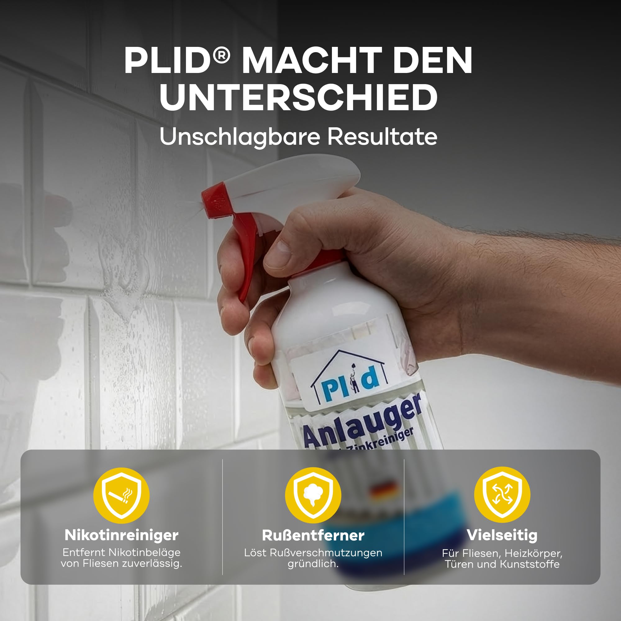 prinzcolor Limpiador de zinc prémium Anlauger desengrasante, limpiador activo, incoloro, 6 l