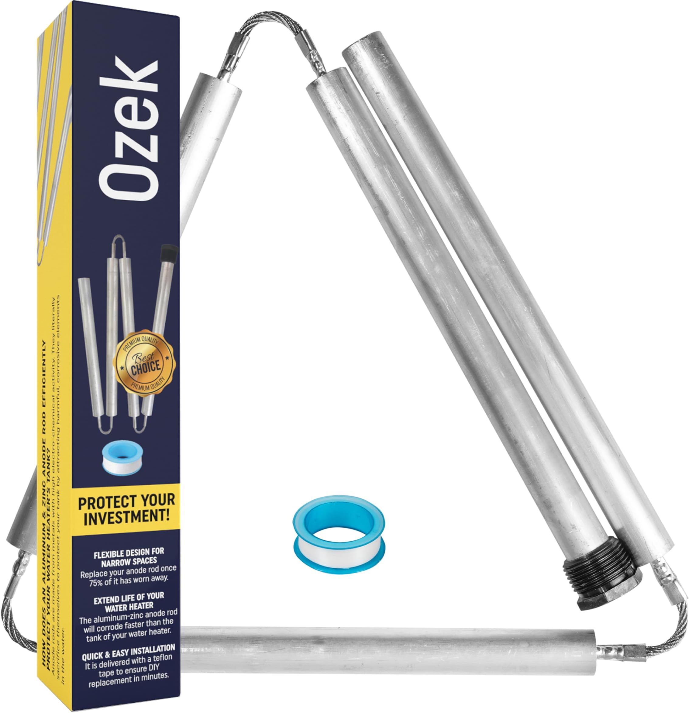 SP11524C Magnesium Water Heater Anode Rod