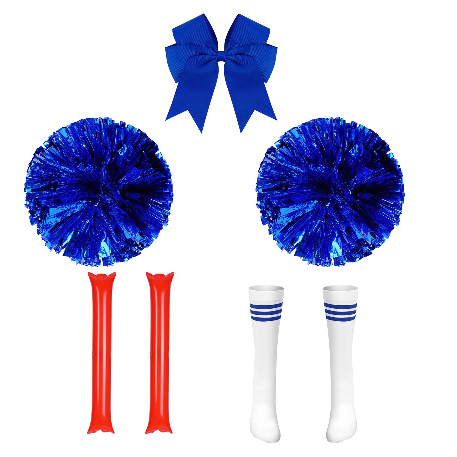 DiULi Children's Classic Cheerleading accessories, Cheer Uniform Set, Halloween Girl Cheerleader Costume