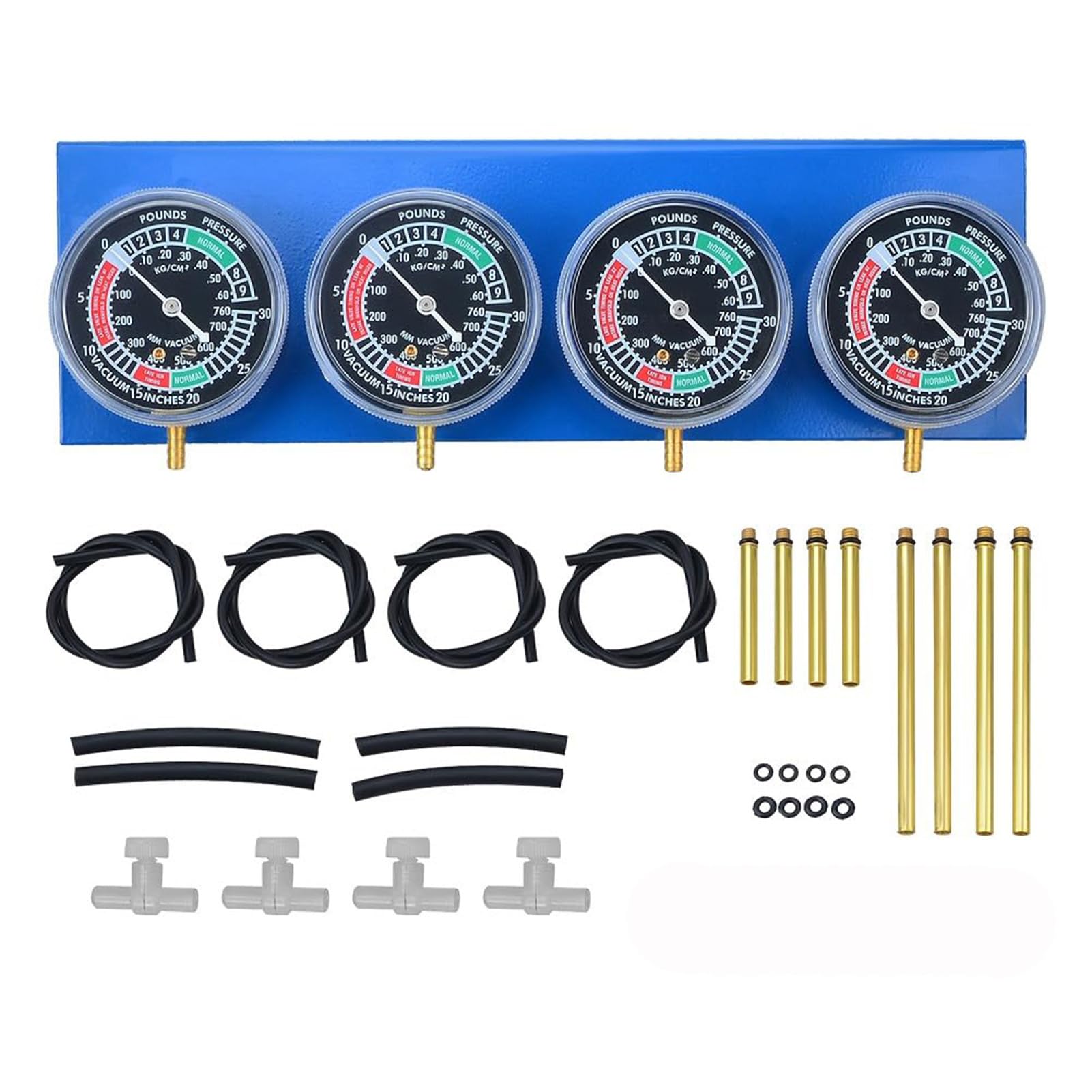 Herramienta de sincronización de carburadores para motocicletas, probador carburadores para motocicletas, kit sincronización, herramientas diagnóstico para, equilibrador 4 cilindros