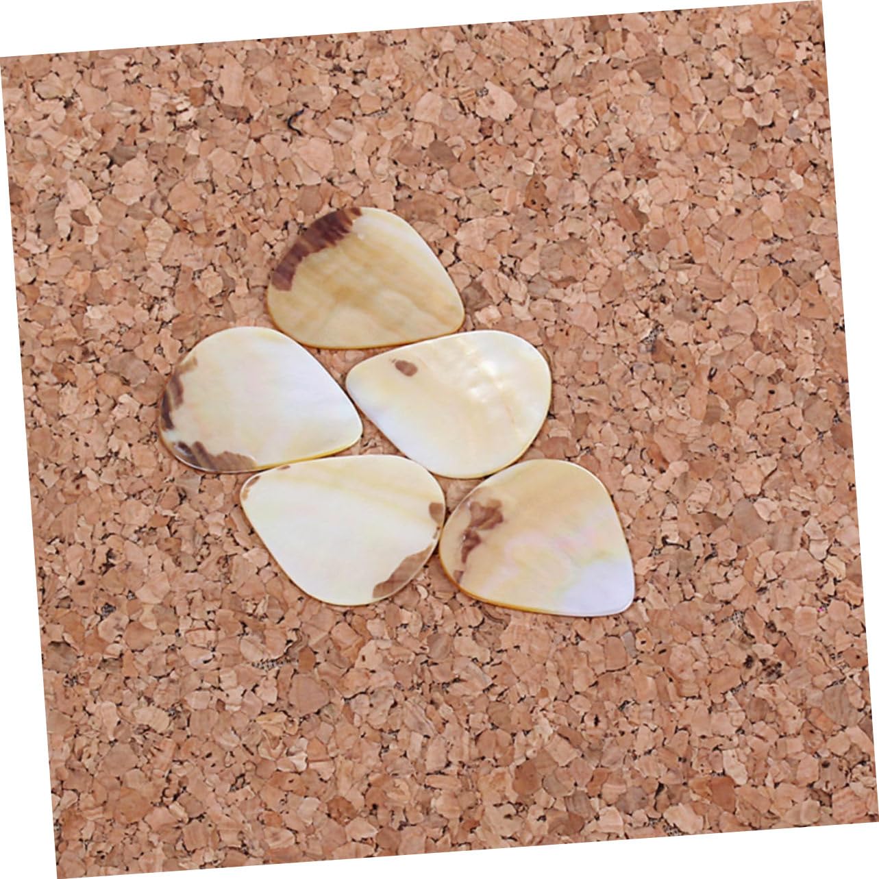 Toyvian 15stücke Gitarren-picks Aus Muschelmateriel Akustik Gitarre Zubehör Ergonomisches Design Für Optimalen Komfort Für Gitarre Bass Und Ukulele Klarer Und Angenehmer