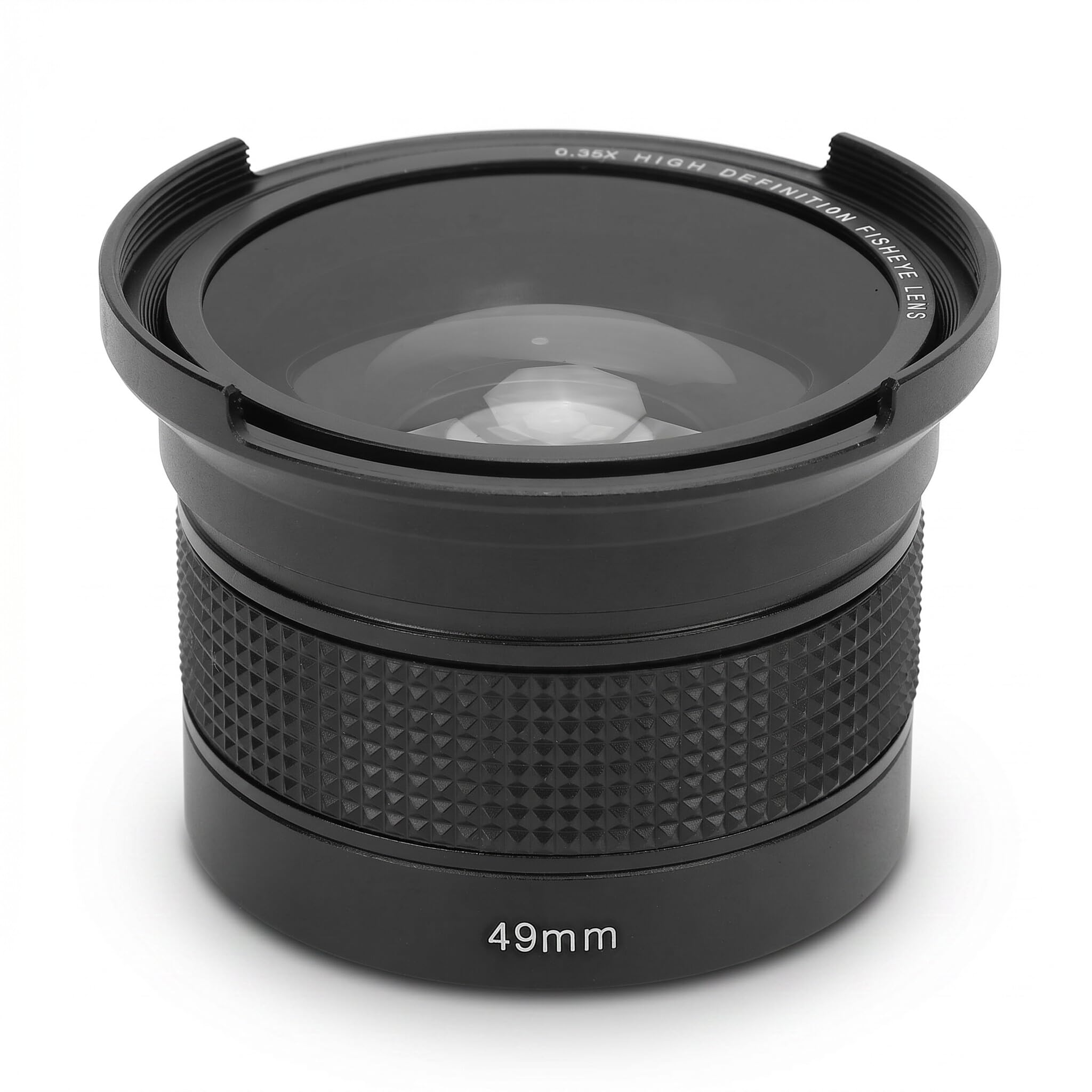 Obiettivo Fisheye, Obiettivo Fisheye Macro Panoramico, Super Grandangolo 0,35x, Obiettivo Staccabile 2 in 1, Compatibile AF IR (49 mm)