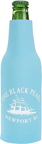 The Black Pearl Botella de neopreno botella de agua manga aislada bebida botella cubierta