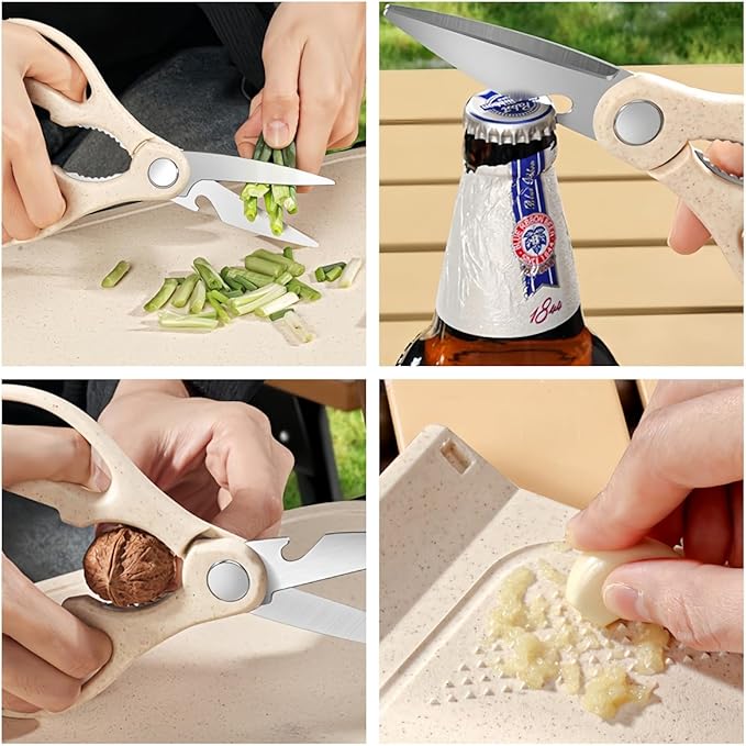 Set Cuchillos Cocina 7 Piezas Acero Inoxidable Base miniatura 4