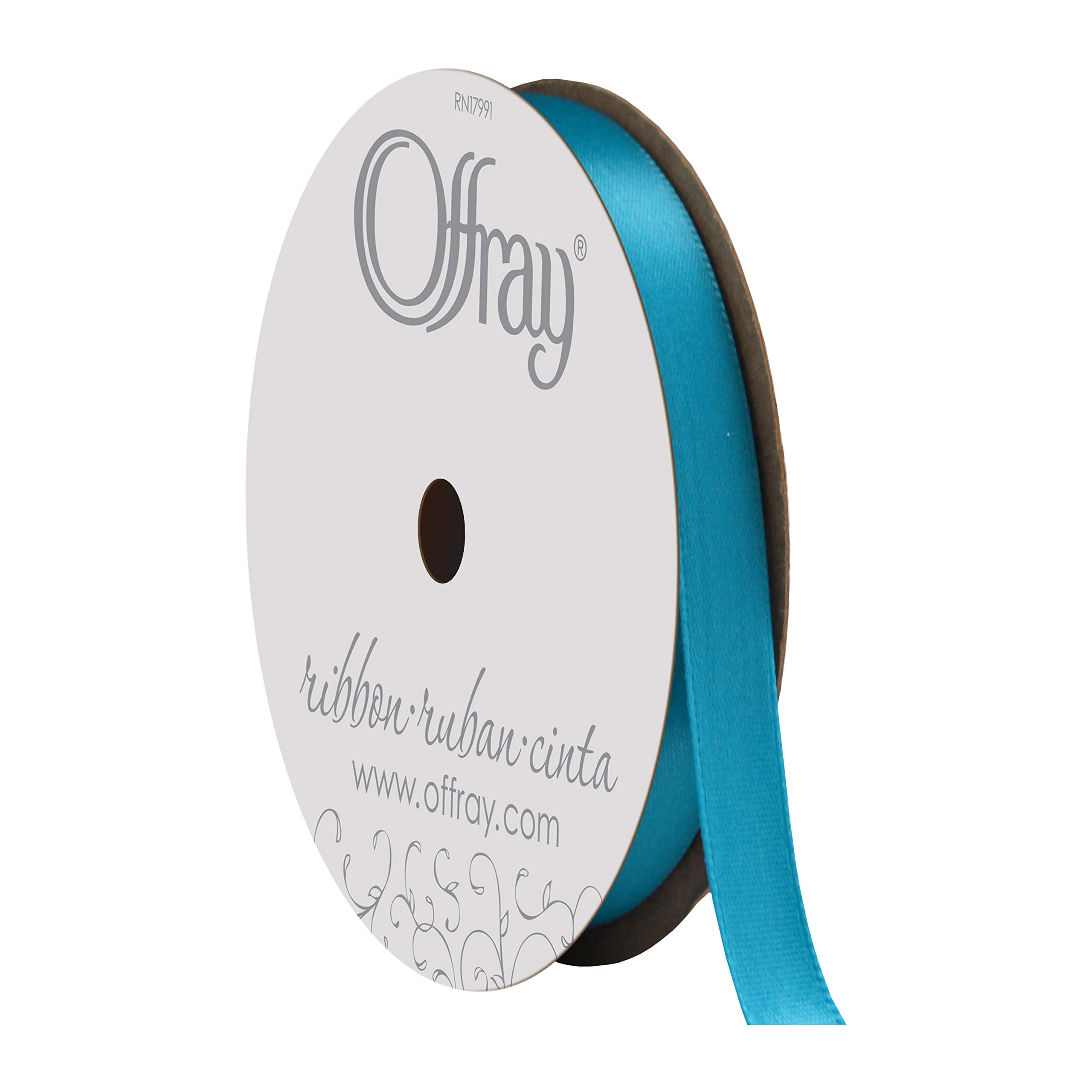 Offray 5/8 x 18' Single Face Satin Ribbon, 1 Each
