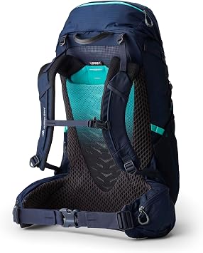 Gregory Trailflex - Amber 34 - Backpacking Backpack, 64 cm, 34 L, 1.25 KG, Backpacking Pack with Adjustable Fit for Women, Hydration Compatible, Rain Cover Included, Blue (Arctic Navy)