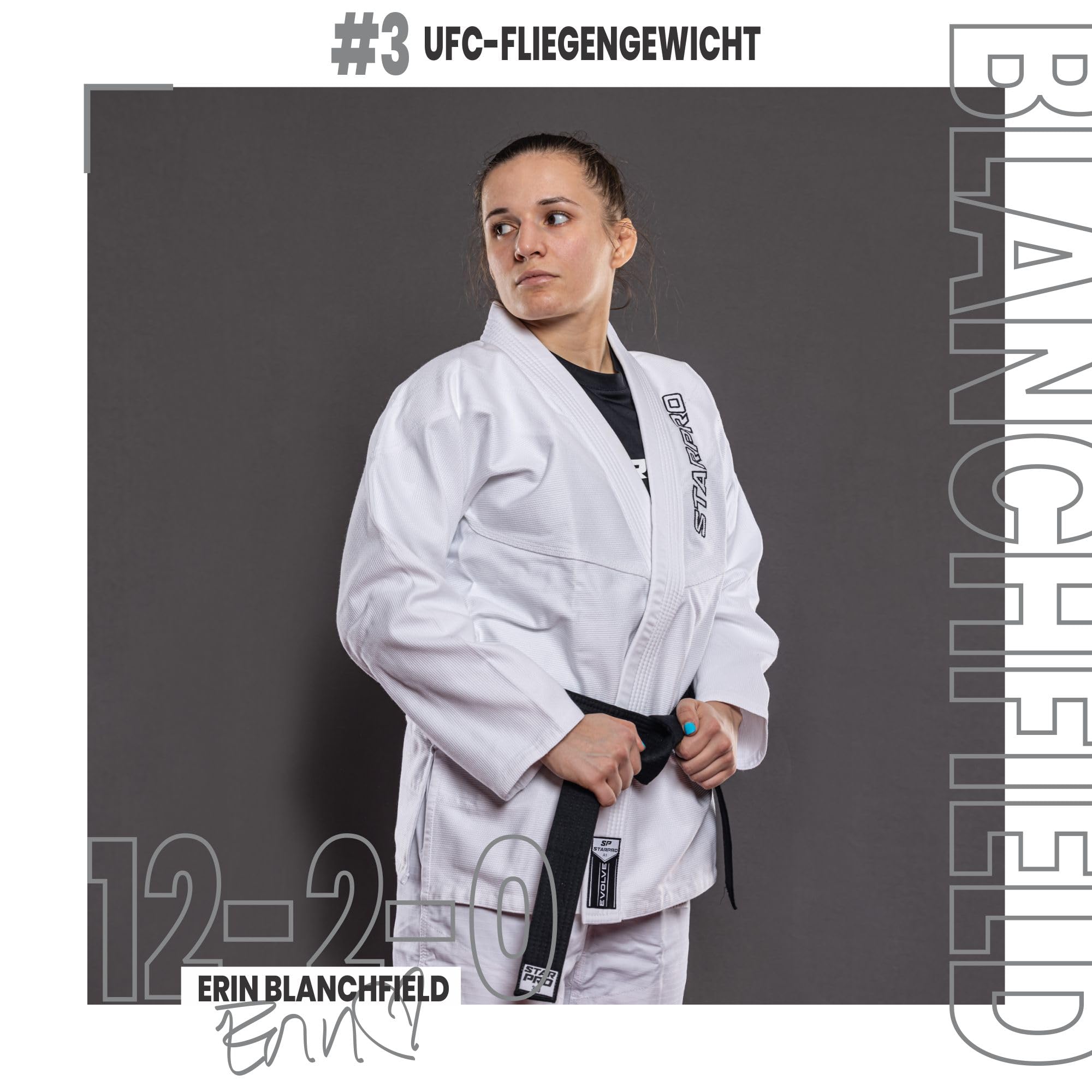 Starpro Evolve Kinder BJJ Gi 350 Gramm - Power Baumwollmischung - Alle Größen - Preshrunk Professional Martial Arts Kimono für Training und Wettkampf - Jungs & Mädchen