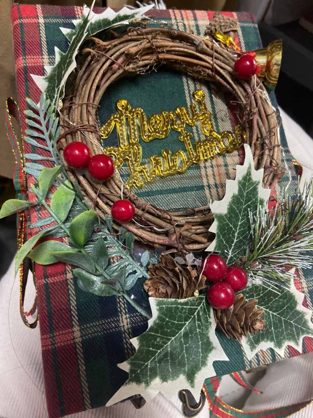 Weihnachten Tischdecke 80x90cm,Grün Plaid Weihnachten Rechteckige Tischdecken Waschbar Xmas Party Tischdecke, Tischwäsche Eckig Rechteckig Größe Wählbar, für Home Küche Esszimmer Dekoration