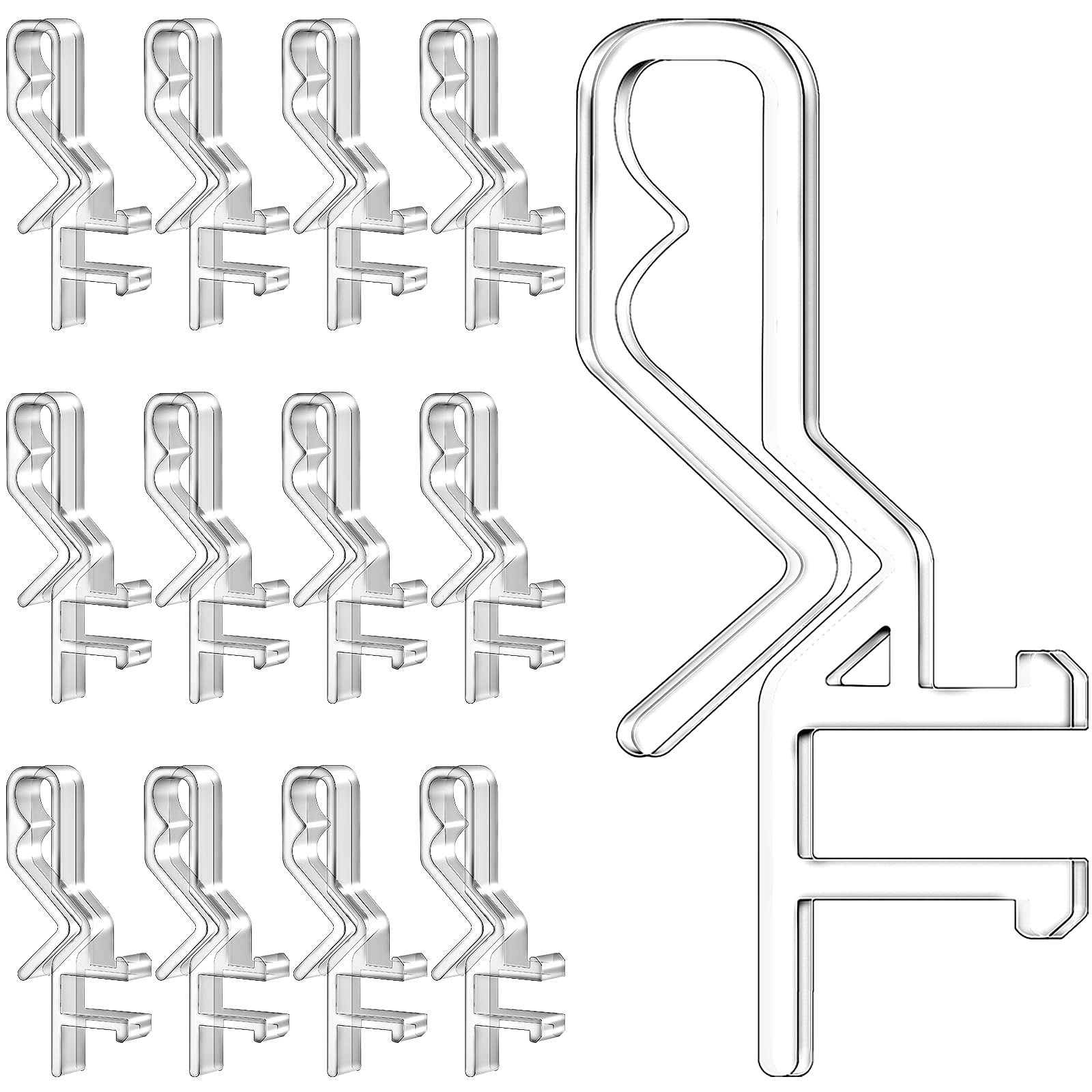 Clips cachés pour cantonnière pour sublimer le salon avec des stores horizontaux épurés