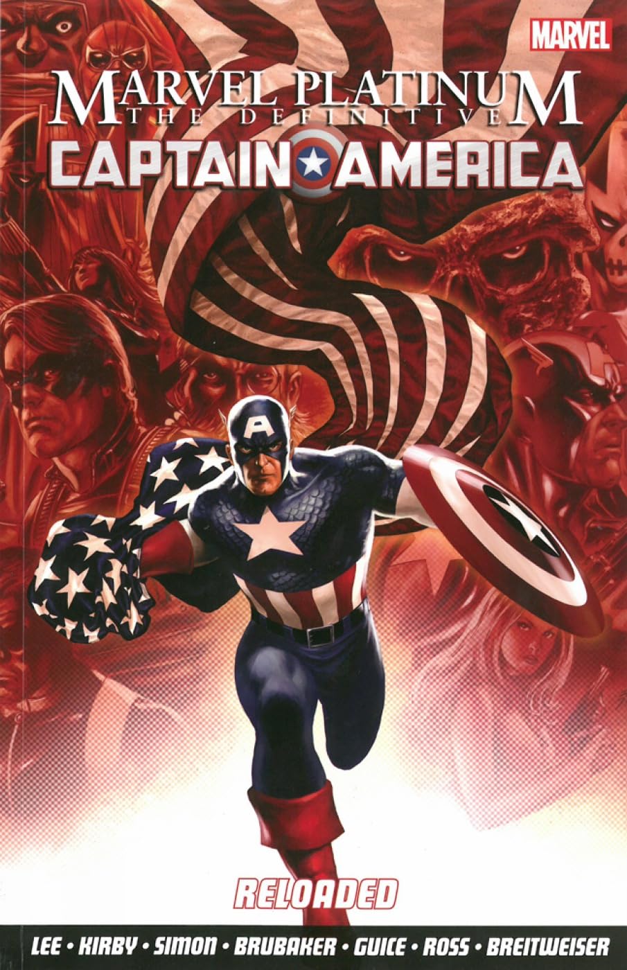 Marvel Platinum: The Definitive Captain America Reloaded by John Byrne PAPERBACK