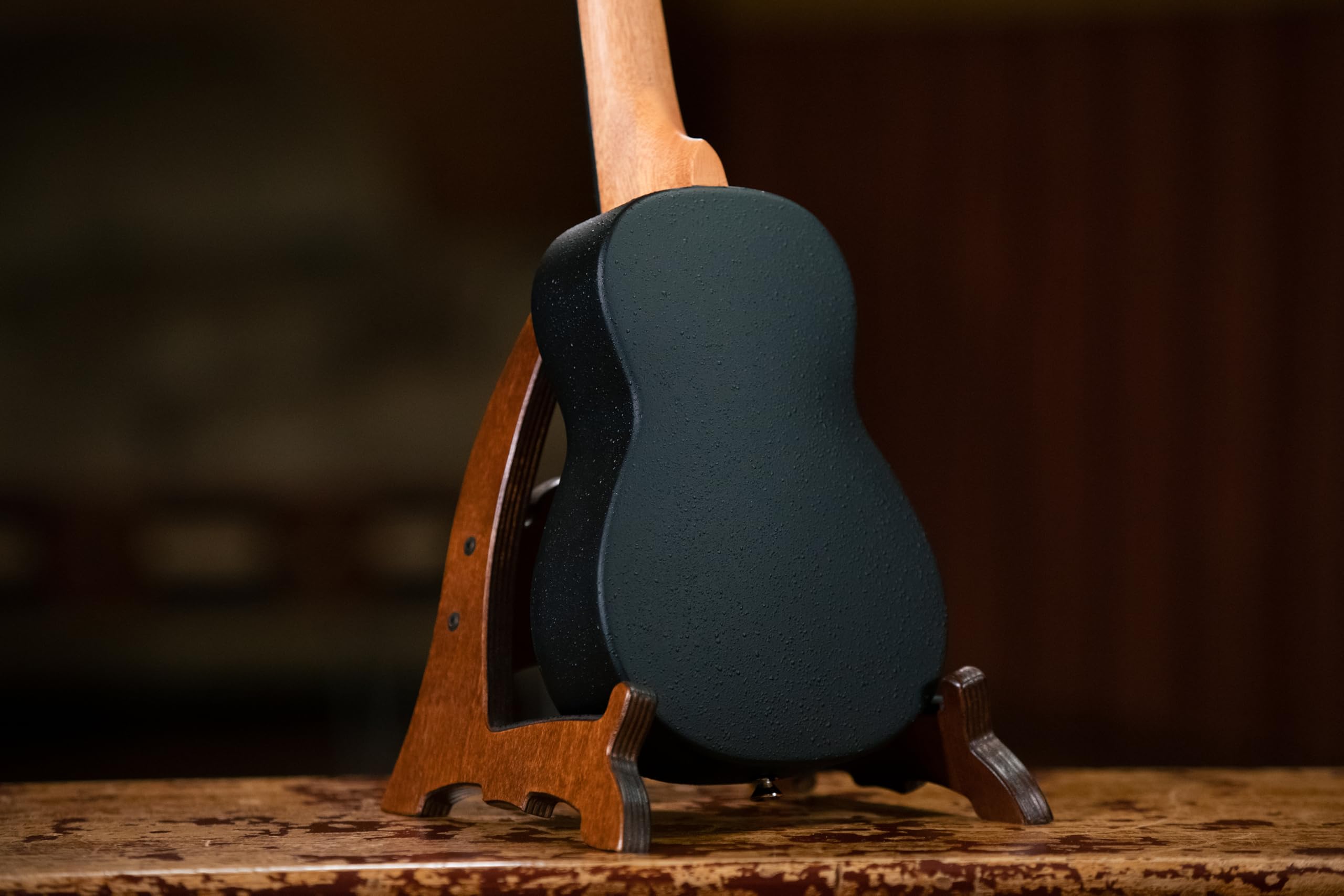 Ortega Guitars Sopran Ukulele Akustisch – Keiki K3 Series – Inklusive Zubehör – Gestockter Ahorn, ABS, Natur (K3-SPM)