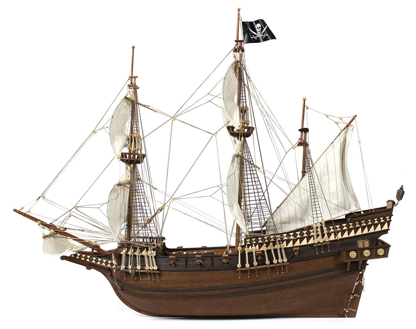 Occre BUCCANEER cod 12002 scale 1:100-assemblaggio necessario-kit di montaggio in legno