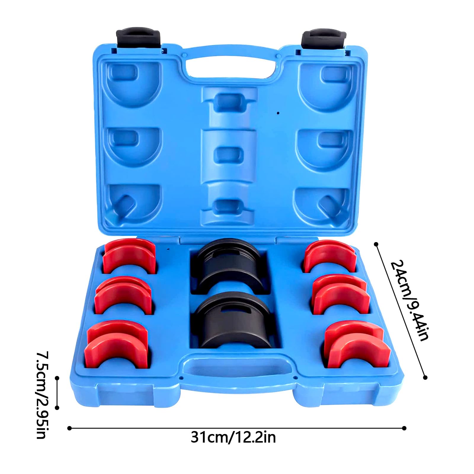 Controlador Sello Horquilla, Herramienta Sellado Horquilla Cambiador Neumáticos Motocicleta Kit Sello Horquilla Acero Al Carbono 35-50mm Universal Para Motocicletas Y Bicicletas