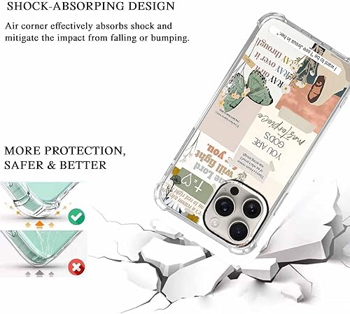 Miniatura 3 de Funda protectora de TPU suave con texto en inglés "Christian Jesus" para iPhone 16 Pro, #1