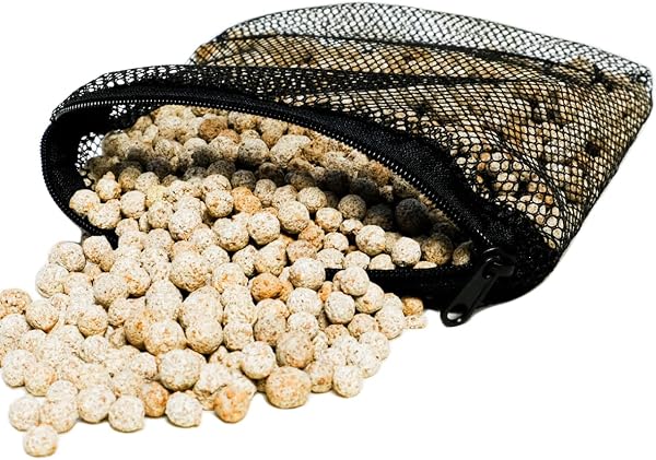 NoA アクアリウム 水槽 フィルターバッグ メッシュ 袋 フィルターネット 水草 ろ材 熱帯魚 (5枚SET 細目 15cm × 20cm) - 5