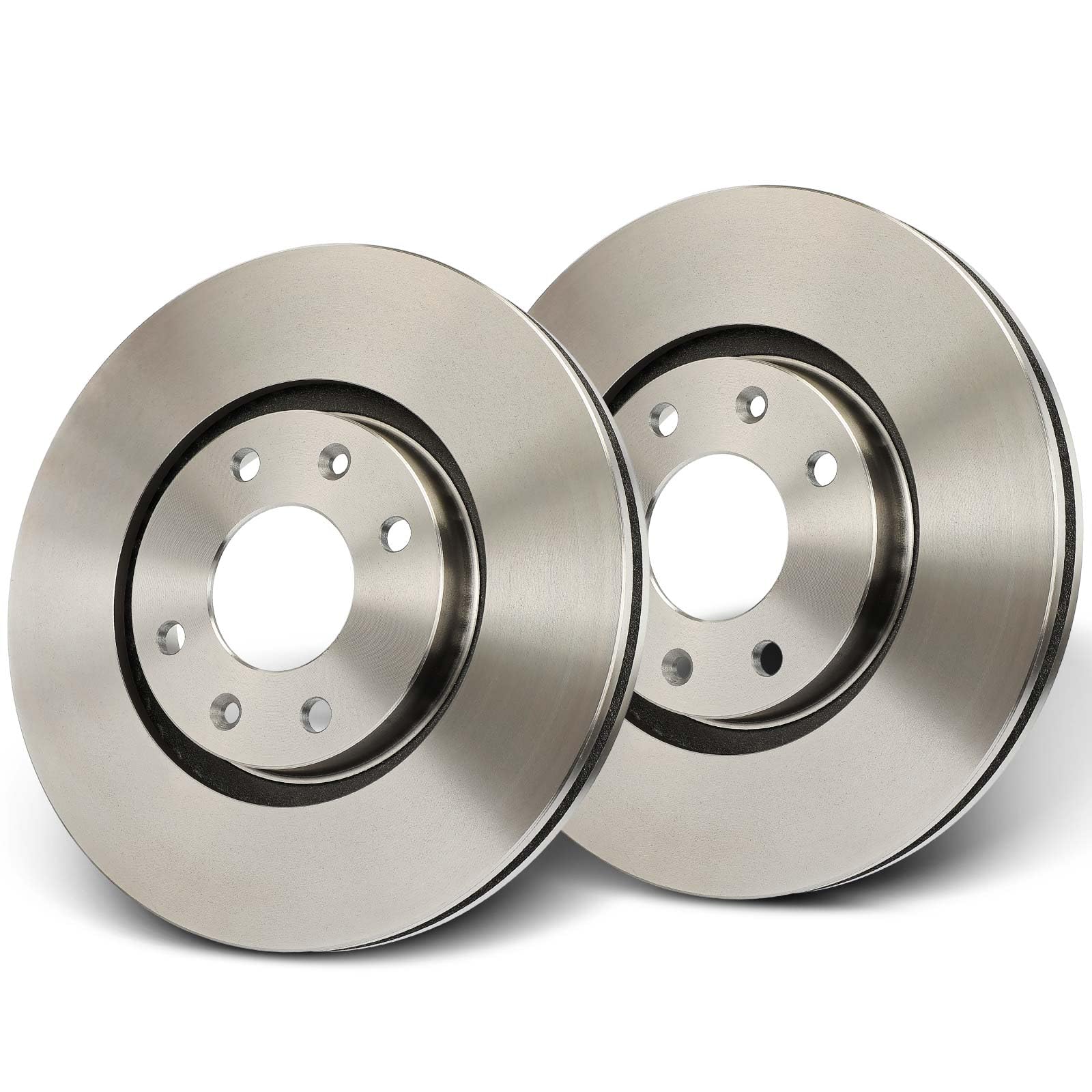 Frankberg Juego de discos de freno con 2 discos de freno delanteros ventilados, diámetro de 283 mm, compatible con Corsa F P2JO 207 CC WD 2008 I CU 207 WA WC 208 II UB UJ UP UW Replace# 4246W2