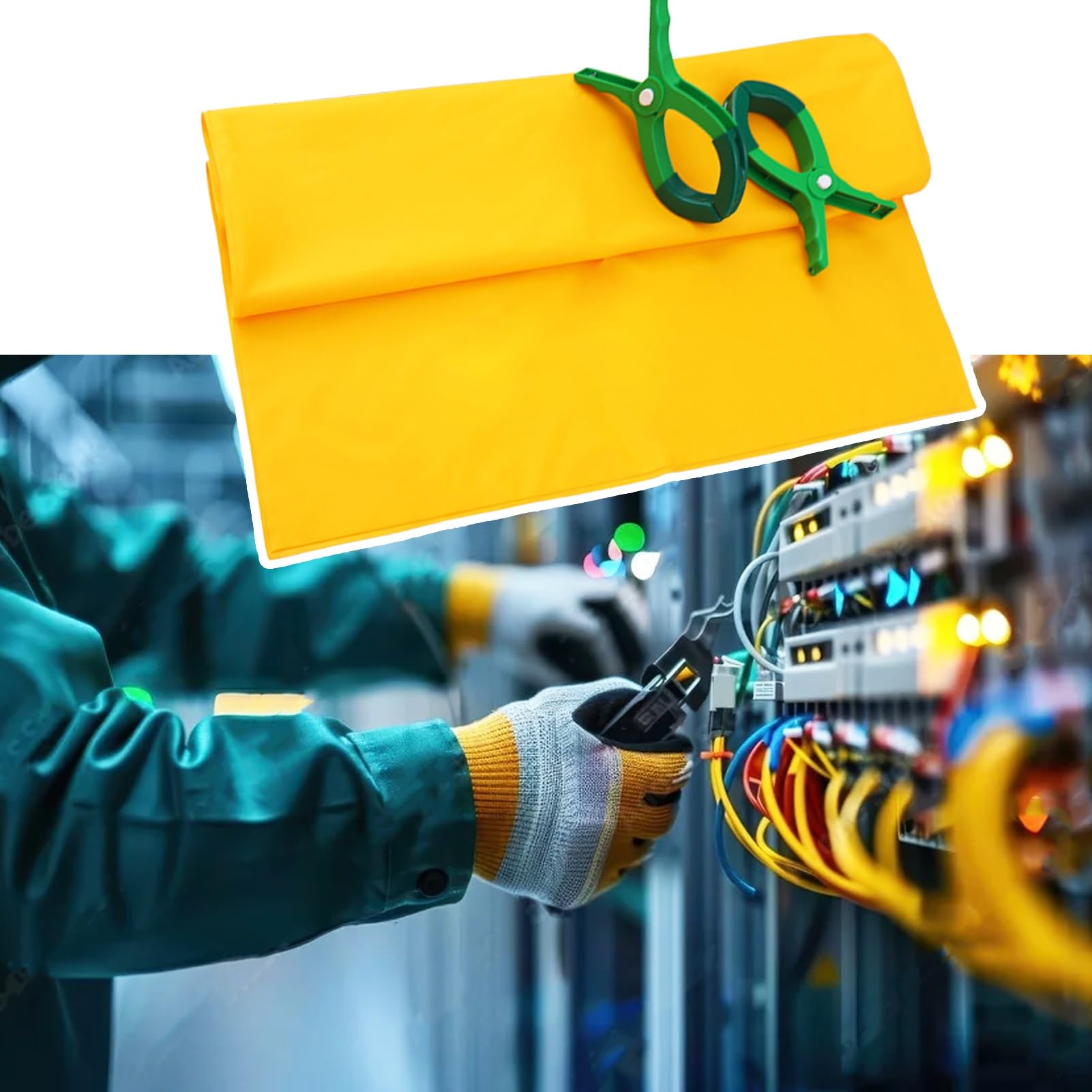 Couverture isolante de sécurité électrique pour tableau haute tension et transformateur