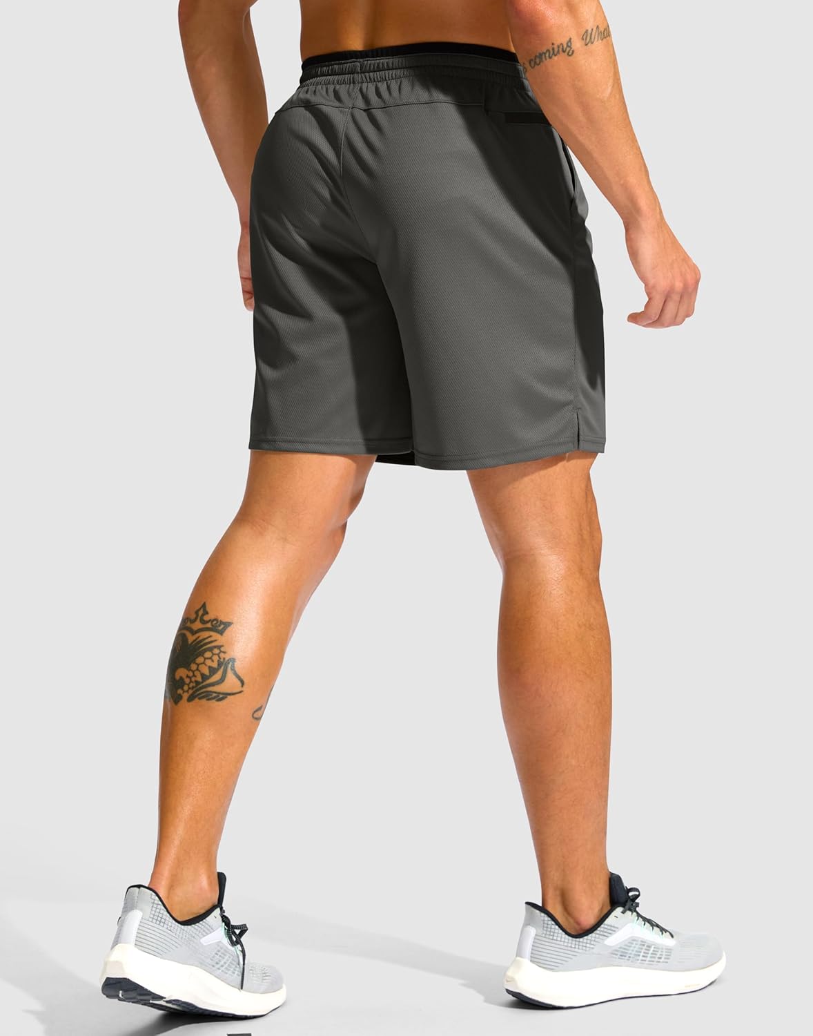 G Gradual Men's Running Athletic Shorts with Zipper Pocket 5"/ 7" Lightweight Quick Dry Gym Workout Shorts for Tennis Active - Image 2