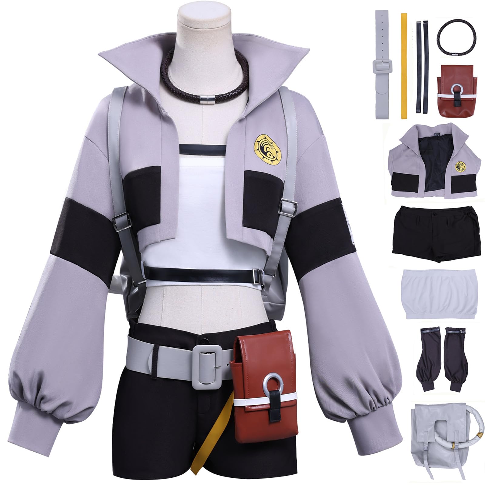 Donna Riyou Costume Cosplay Completo Anime Uniforme Set Carnevale Halloween Festa Mascherata Costumi
