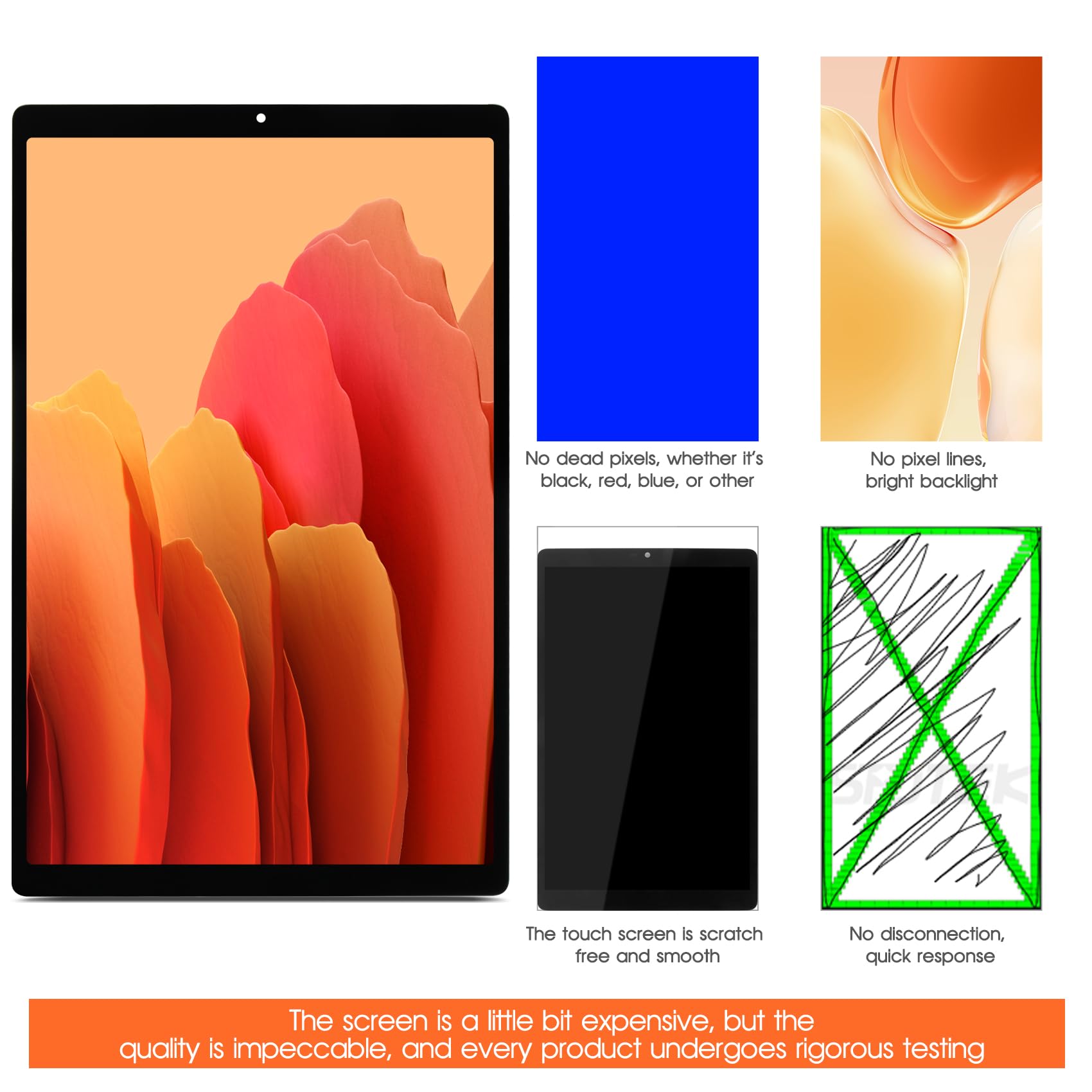 Pantalla LCD para Lenovo Tab M10 HD Gen 2 Reemplazo de la pantalla para Lenovo Tab M10 HD Gen 2 TB-X306 TB-X306F LCD Pantalla Táctil Digitalizer Panel de Cristal Montaje con Reparación Kit, Negro